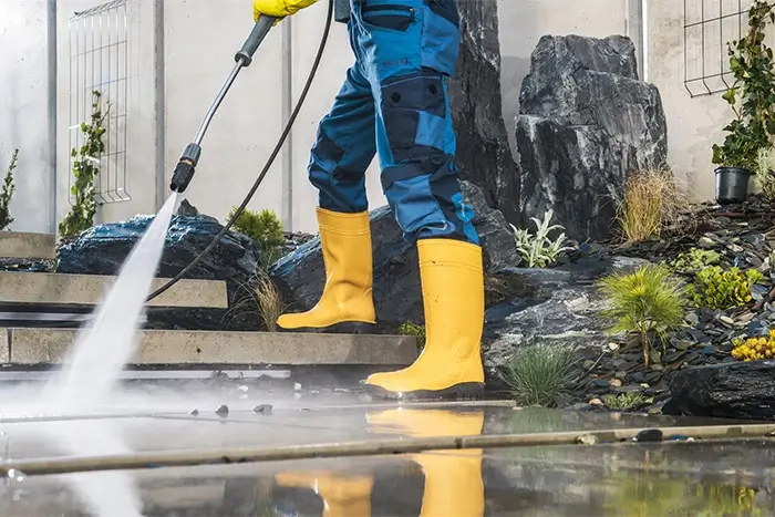 pressure cleaning